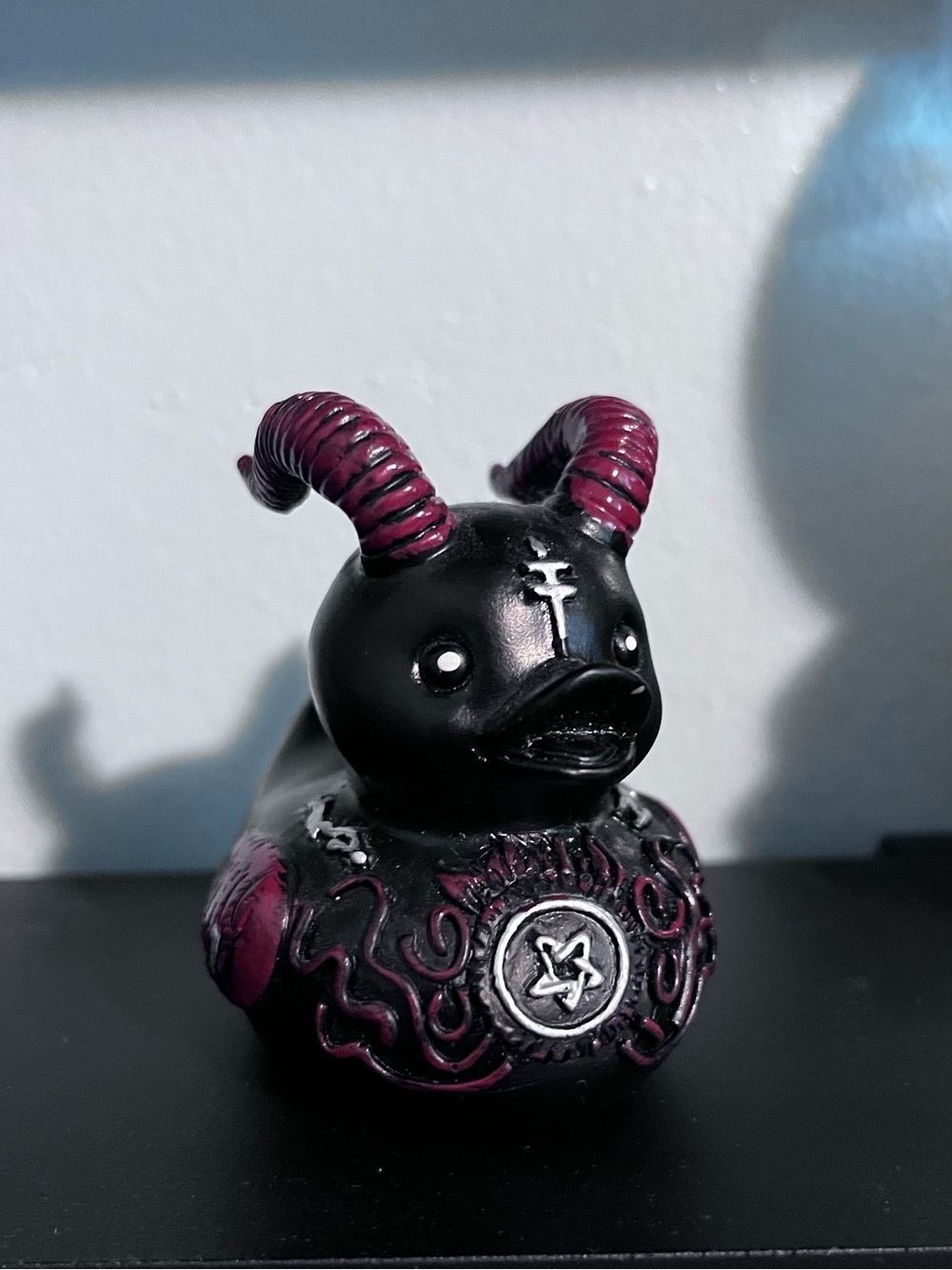 Black & Red Devil Horn Duck